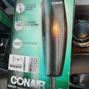 Conair Black Hair Clipper Kit